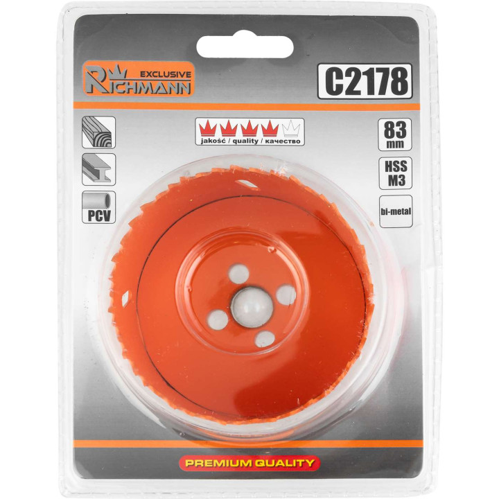 OTWORNICA BIMETAL 83 MM