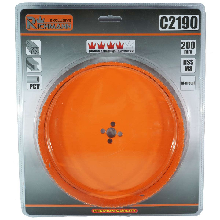 OTWORNICA BIMETAL 200 MM