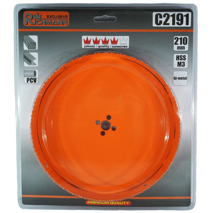 OTWORNICA BIMETAL 210 MM