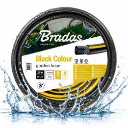 Wąż ogrodowy BLACK COLOUR 1/2" - 50m