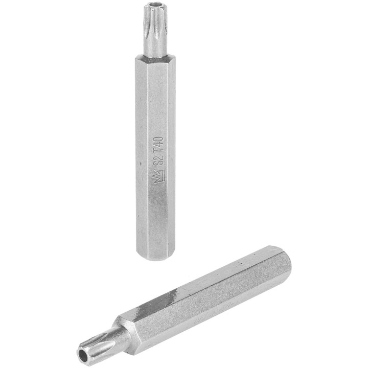 BIT 10MM TORX Z OTWOREM 20x75MM S2