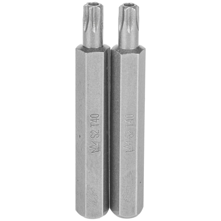 BIT 10MM TORX Z OTWOREM 50x75MM S2