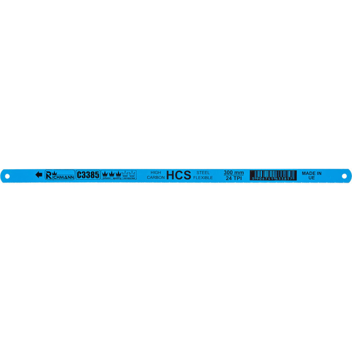 Brzeszczot 300 mm stal carbon HCS 24 zęby/cal do piły ręcznej 10 szt.