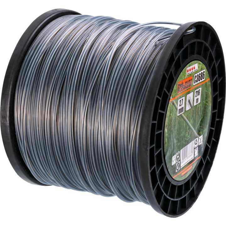 ŻYŁKA DO KOS. 2-SKŁADNIKOWA OKRĄGŁA 2,7MM - 216 M
