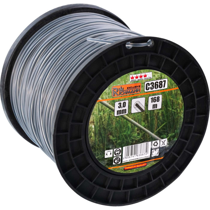 ŻYŁKA DO KOS. 2-SKŁADNIKOWA OKRĄGŁA 3,0MM - 168 M