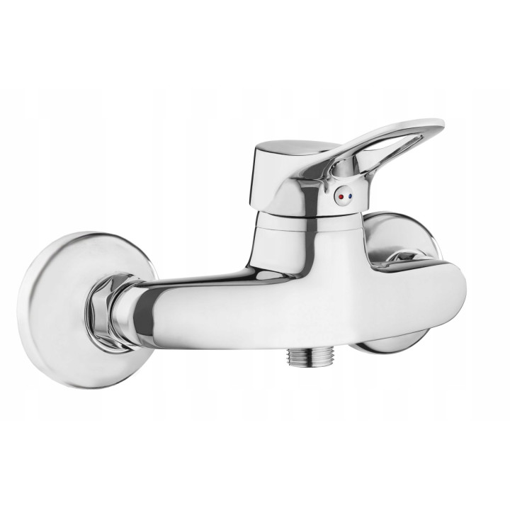 BATERIA PRYSZNICOWA ŚCIENNA CHROM BOW 040M