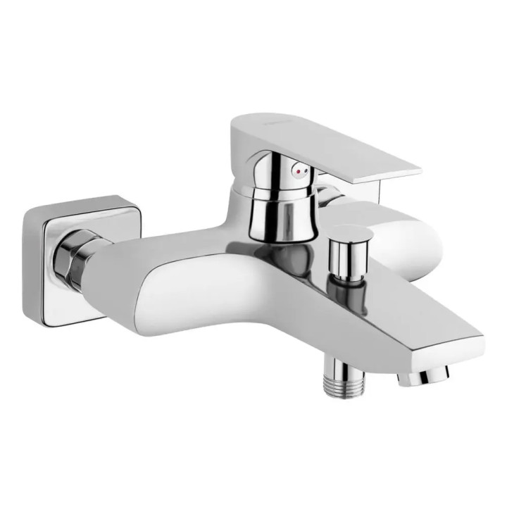 ALGEO SQUARE BATERIA WANNOWA BEZ ZESTAWU NATRYSKOWEGO, CHROM
