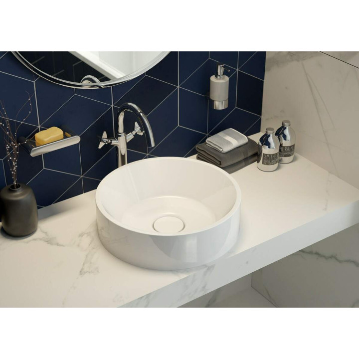 Dozownik mydła - ścienny chrom ADR 0421