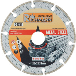 TARCZA DIAM. DO CIĘCIA METALU 125x1,4 MM