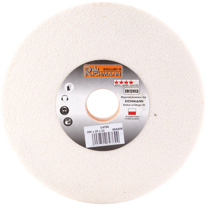 ŚCIERNICA CERAMICZNA 200 x 20 x 32 BIAŁA 99A60K