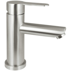 Bateria umywalkowa stała stal lupo BLU F20M