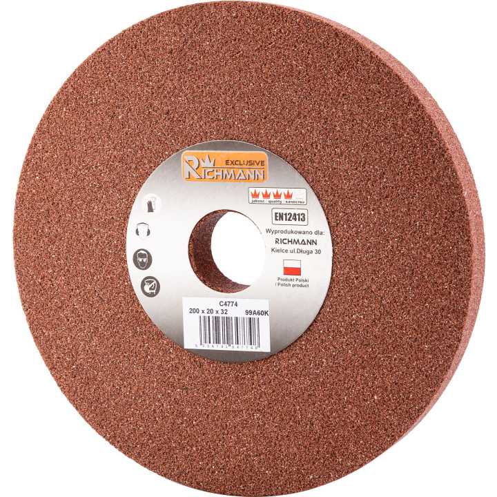 ŚCIERNICA CERAMICZNA 200 x 20 x 32 CZERWONA 99A60K