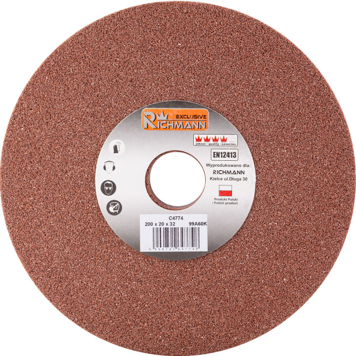 ŚCIERNICA CERAMICZNA 200 x 20 x 32 CZERWONA 99A60K