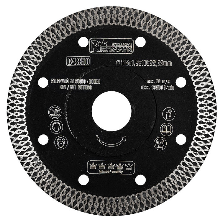 TARCZA DIAM. CIENKA 115x1,2 MM