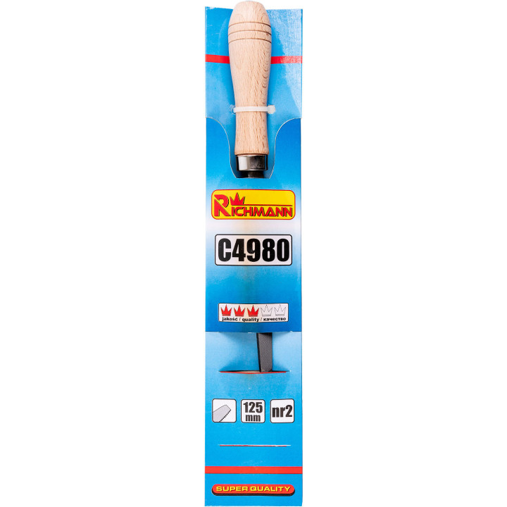 PILNIK TRÓJKĄTNY DO PIŁ 150 MM NR 2 Z RĄCZKĄ
