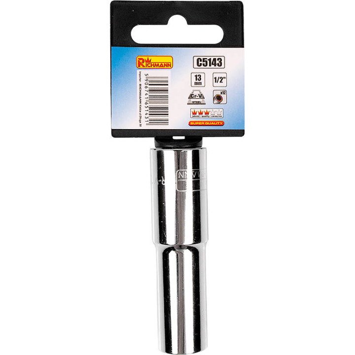 NASADKA 12-KĄTNA DŁUGA 11 MM C.V. 1/2', ZAWIESZKA