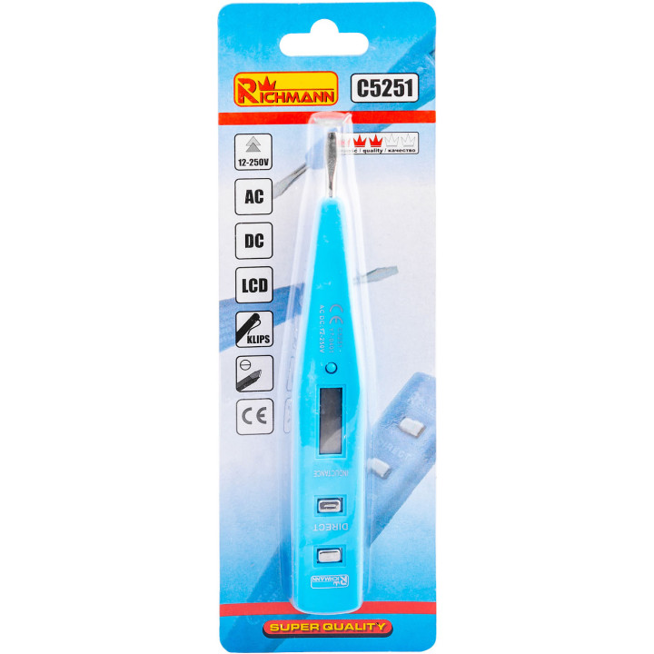 PRÓBNIK NAPIĘCIA ELEKTRON. 12-250V