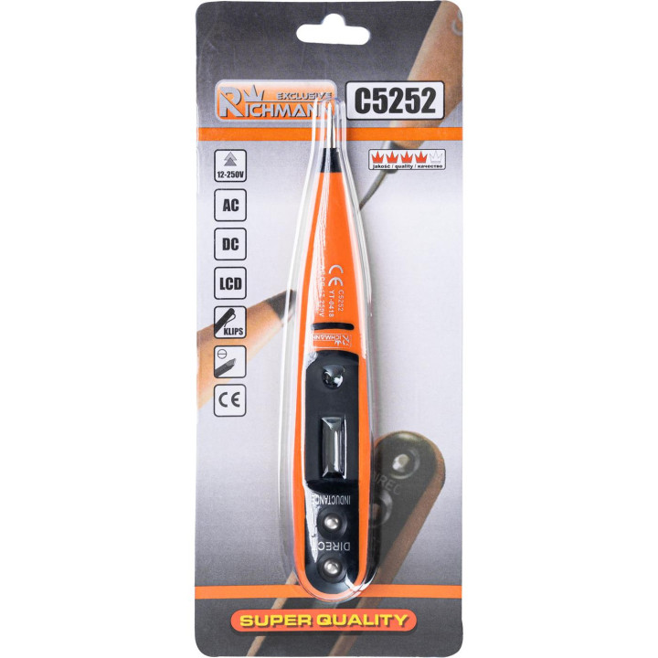 PRÓBNIK NAPIĘCIA ELEKTRON. PROFI 12-250V