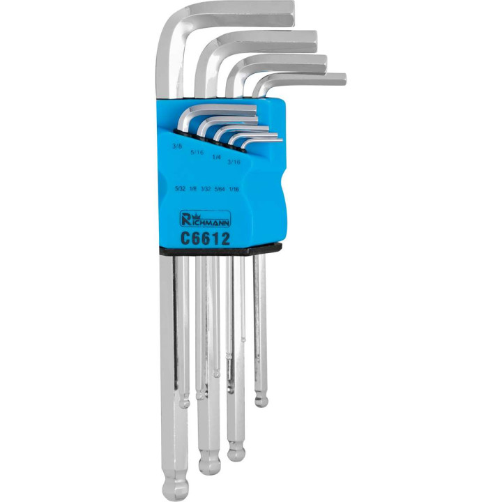IMBUSY CALOWE 1/16'-3/8' C.V. 9 ELEM