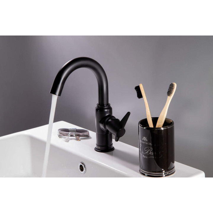 Bateria umywalkowa obrotowa nero Temisto BQT N20M