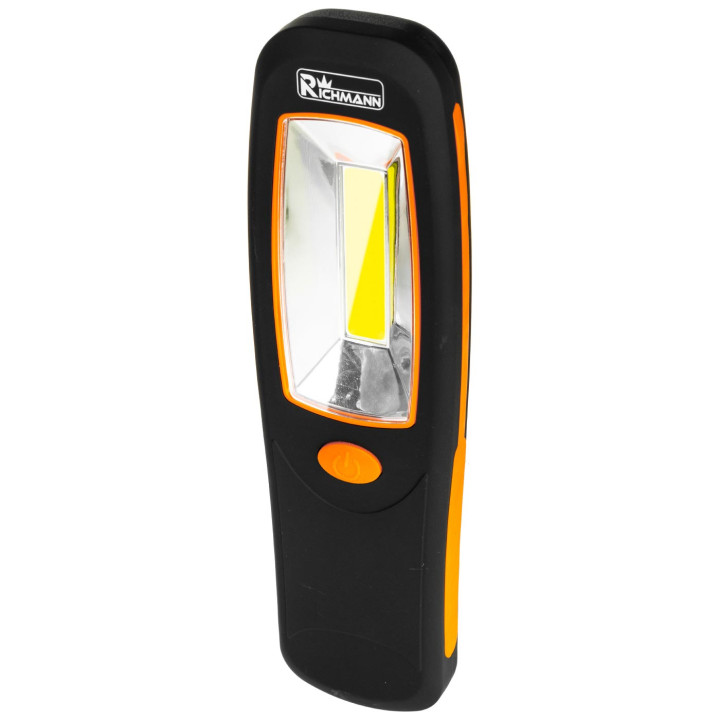 LAMPKA PODŁUŻ. COB LED MAGNES 3xAA