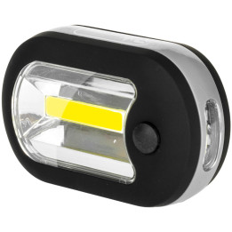LAMPKA KWADR. COB LED +3 LED MAGN.3xAAA