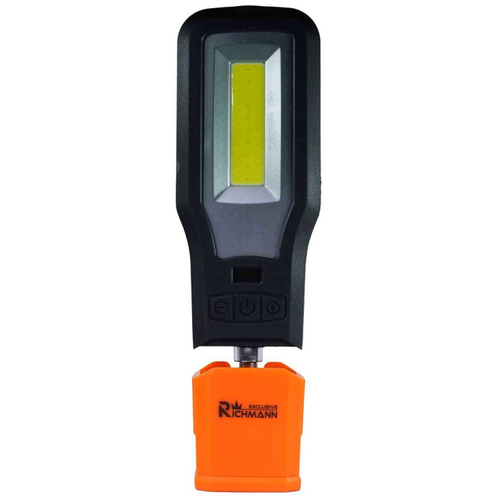 LAMPA AKU. ZE STACJĄ DOKUJĄCĄ 10W + 5W,REGULACJA MOCY