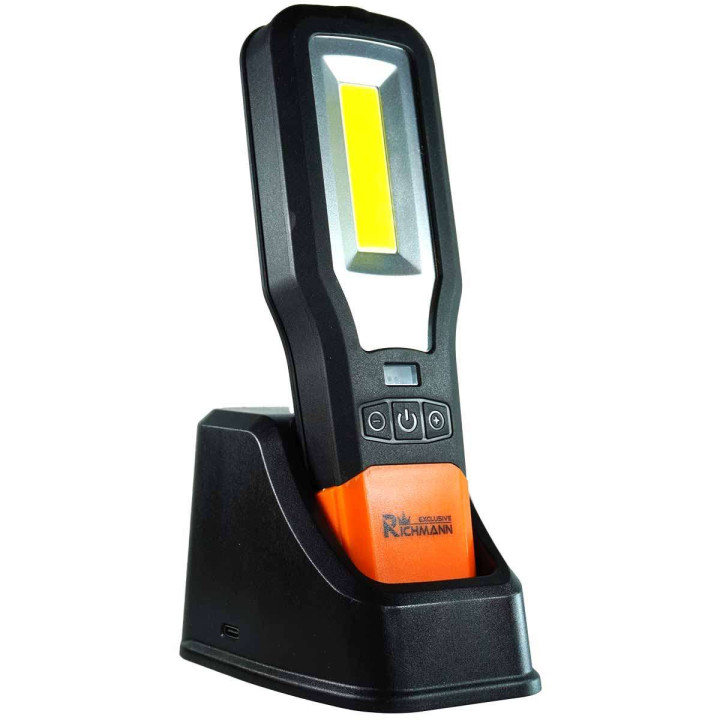 LAMPA AKU. ZE STACJĄ DOKUJĄCĄ 10W + 5W,REGULACJA MOCY