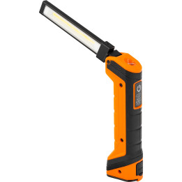 LAMPA AKU. SKŁADANA 5W + 1W + UV, MAGNETYCZNA