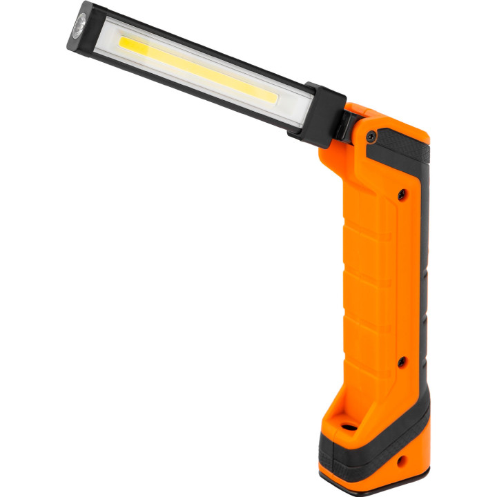 LAMPA AKU. SKŁADANA 5W + 1W + UV, MAGNETYCZNA
