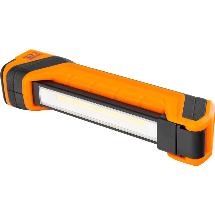 LAMPA AKU. SKŁADANA 5W + 1W + UV, MAGNETYCZNA