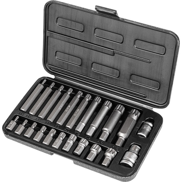 ZESTAW BITÓW 22 EL.SPLINE M4-M18 S2