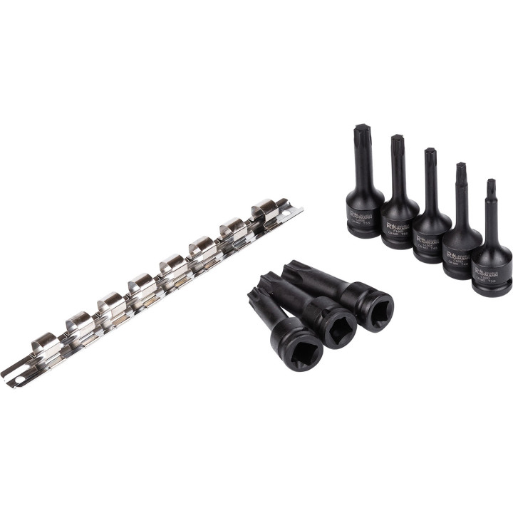 LISTWA UDAROWA TORX T30-T80 78MM 1/2' 8 ELEM.