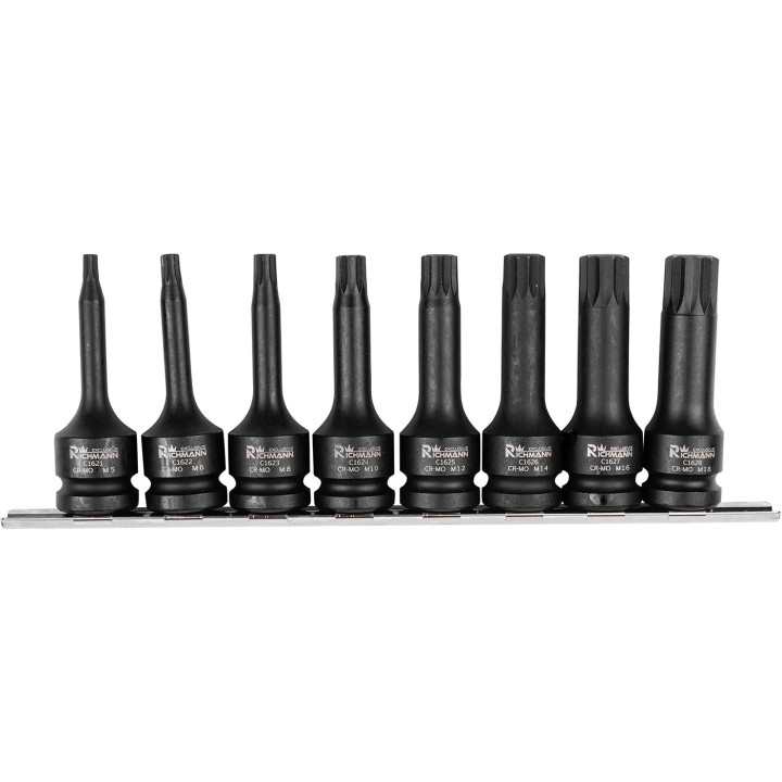LISTWA UDAROWA SPLINE M5-M18 78MM 1/2' 8 ELEM.