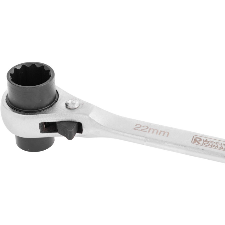 KLUCZ DO RUSZTOWAŃ Z GRZECHOTKĄ 19x22 MM CR-V
