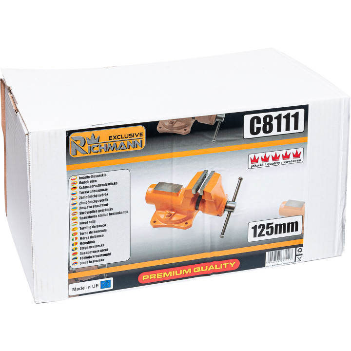 IMADŁO ŚLUSARSKIE 125MM OBROTOWE 20 KG (Y125S)