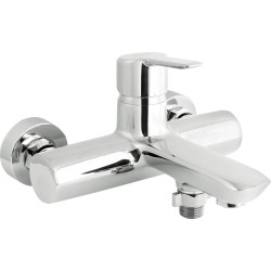 Bateria wannowa ścienna 1-uchwytowa chrom BQA 010N