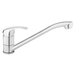 Basic bateria zlewozmywakowa stojąca, chrom