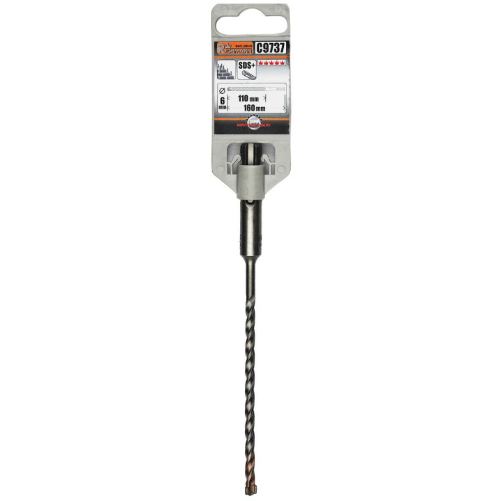 WIERTŁO DO BETONU ZBROJONEGO SDS+ PROFI 6x160/110 MM X3