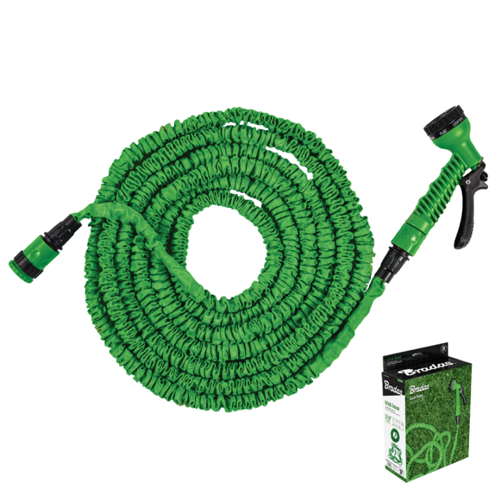 Zestaw ogrodowy TRICK HOSE 7m - 22m (zielony)