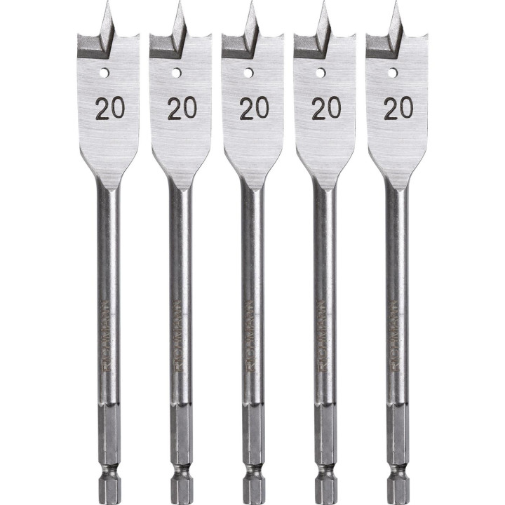 WIERTŁO PIÓRKOWE DO DREWNA 20 MM UCHWYT 1/4'