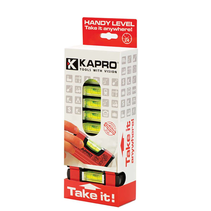 KAPRO POZIOMICA "HANDY" 10 CM (OPAK. DISPLAY 10 SZT)