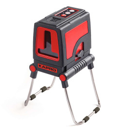 KAPRO NIWELATOR LASEROWY LINIOWO-KRZYŻOWY 1 x PION, 1 x POZIOM ZE STATYWEM MINI