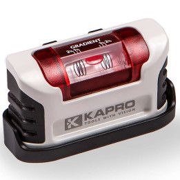 KAPRO POZIOMICA SMARTY 10 CM BIAŁA, MAGNES