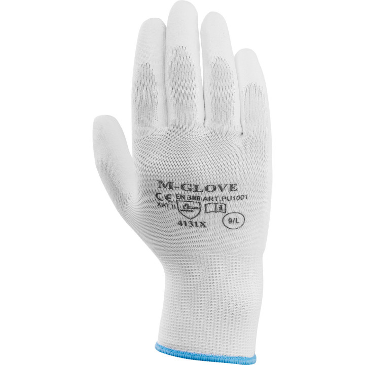 RĘKAWICE BIAŁE ULTRA-TEC ROZM. 8'