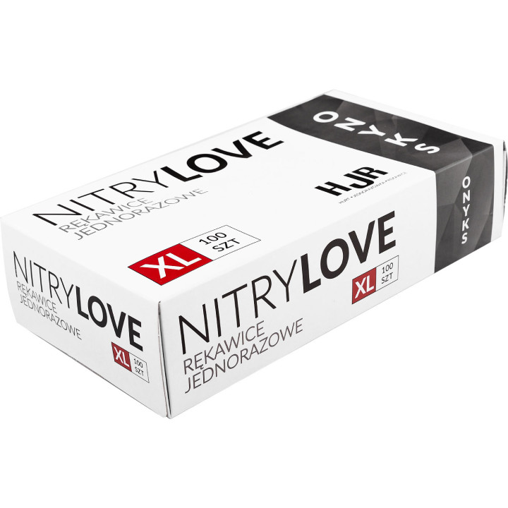 RĘKAWICE DIAGNOSTYCZNE NITRYLOWE, ROZMIAR "XL" (OPAK. 100 SZT)