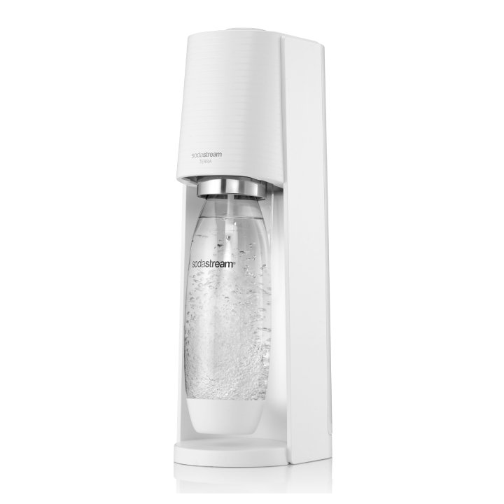 Saturator do wody gazowanej SodaStream Terra - Biały zestaw startowy