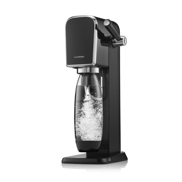 Saturator do wody gazowanej SodaStream Art - Czarny zestaw