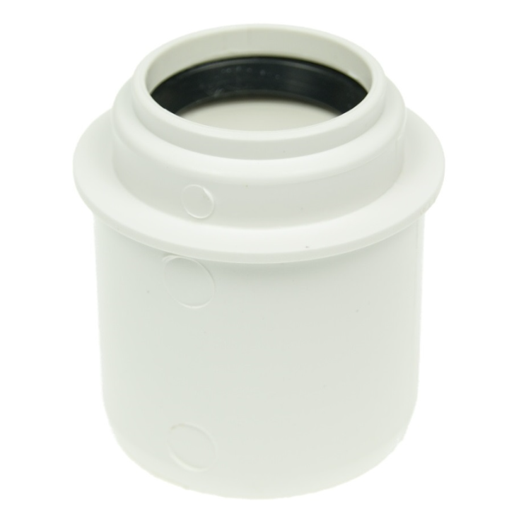 Redukcja kanalizacyjna niska 50/32 mm do Kanalizacji - PP PCV PVC - Biała