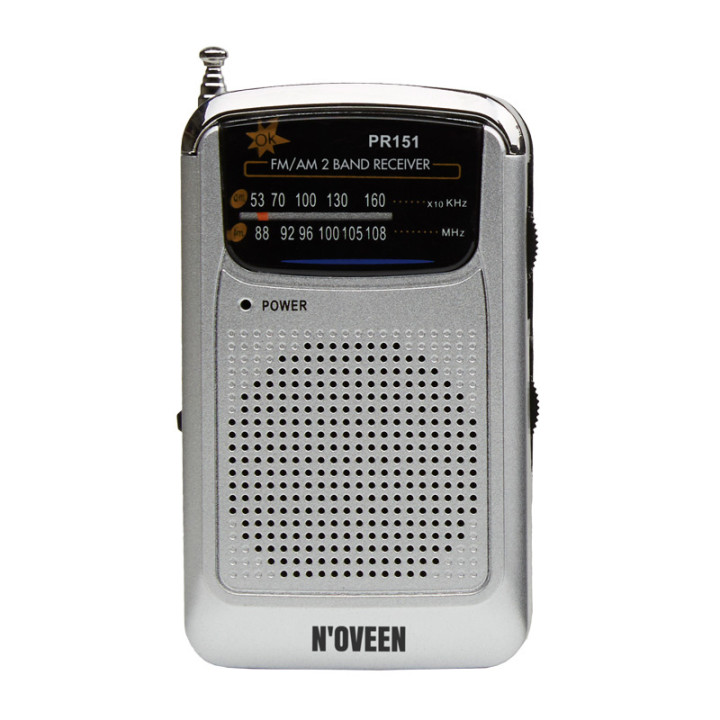 RADIO PRZENOŚNE NOVEEN PR151 SILVER***